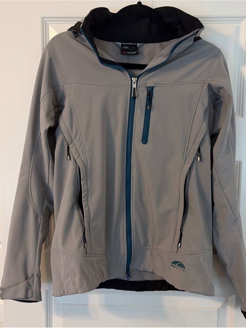 Golite Women's Light Gray Softshell Ski Jacket with Hood